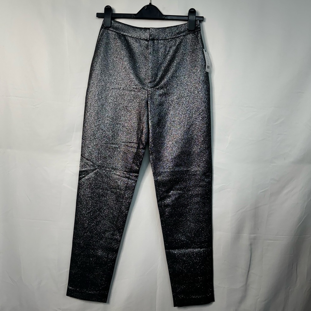 JOIE Estra Silver Foil Pants